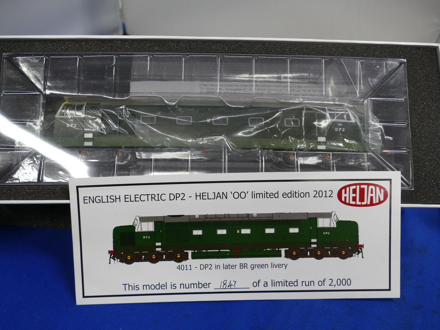 Heljan OO/HO English Electric DP2 Limited Edition (used)