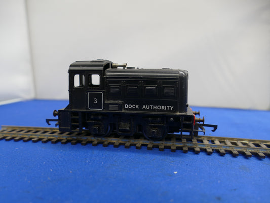 Hornby OO No.3 Dock Authority Diesel Shunter (used)