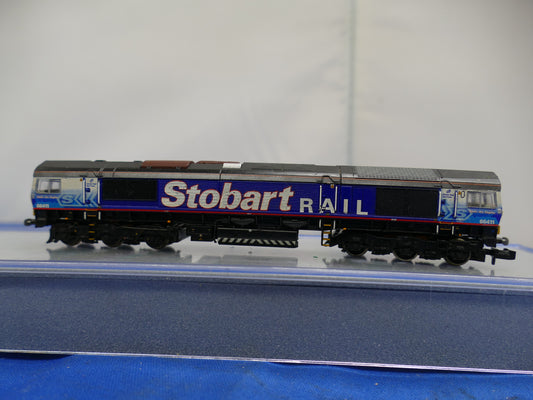 Graham Farish N Gauge 371-391 Stobart Diesel Class 66 (used)