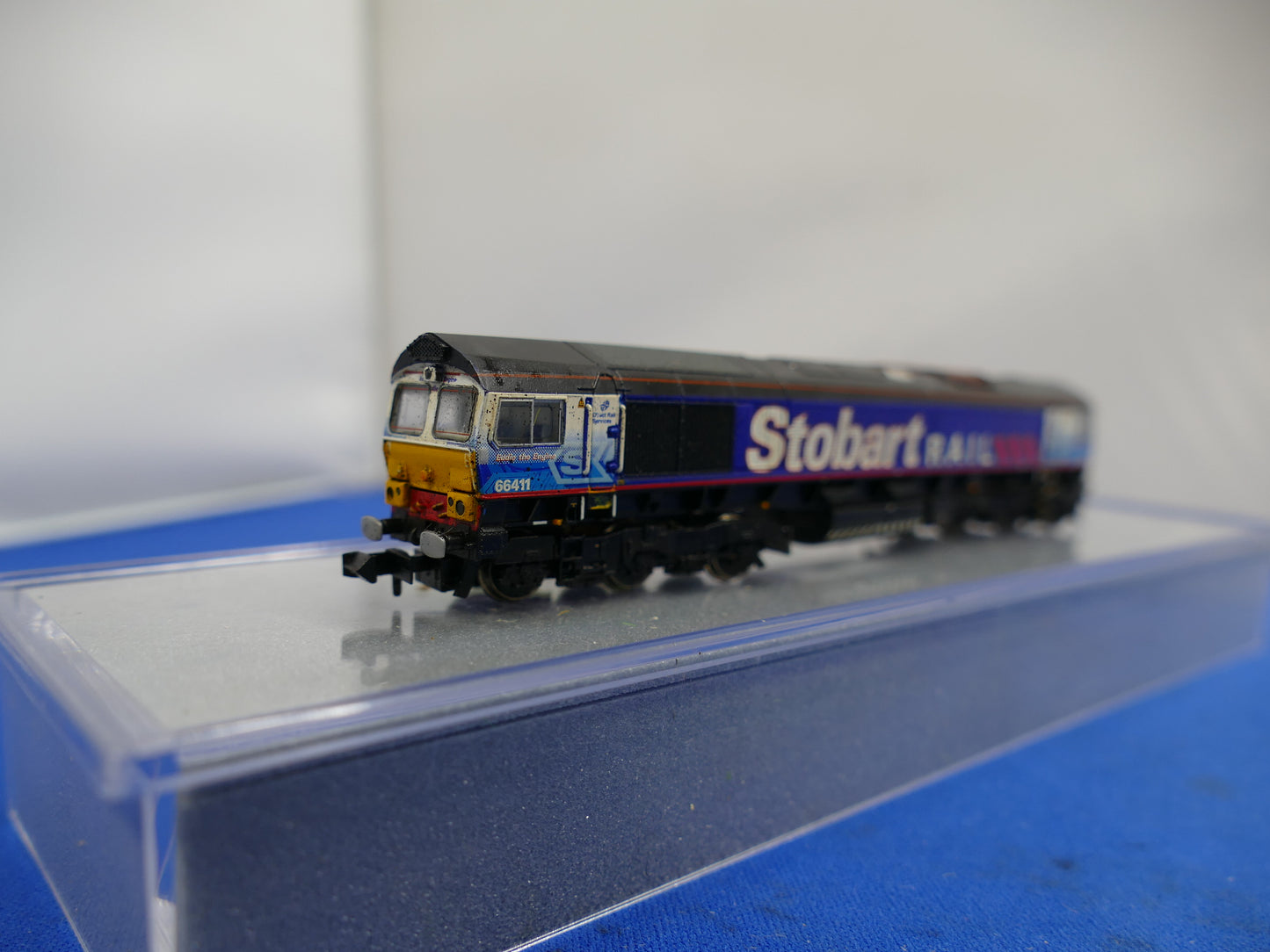 Graham Farish N Gauge 371-391 Stobart Diesel Class 66 (used)