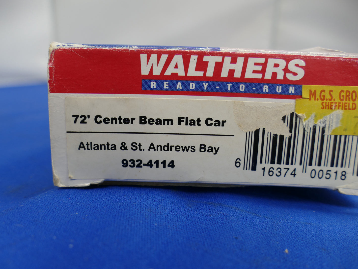 Walthers HO - 72' Center Beam Flat Car (used)