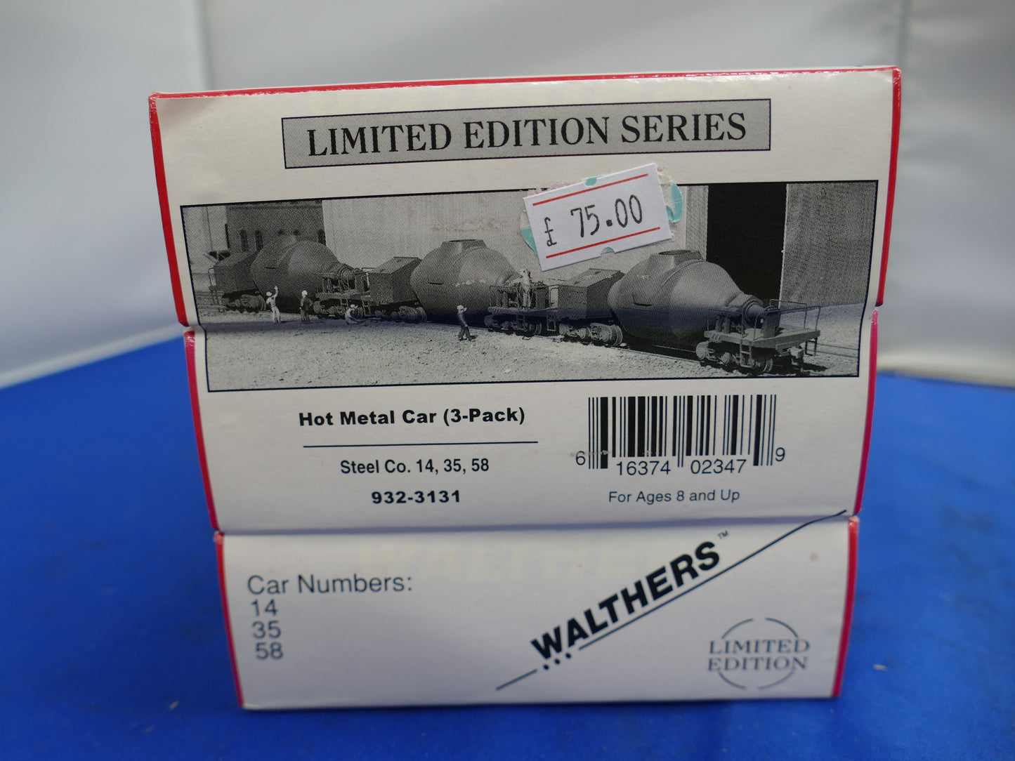 Walthers HO - Hot Metal Car Kit Set of 3 (unused)