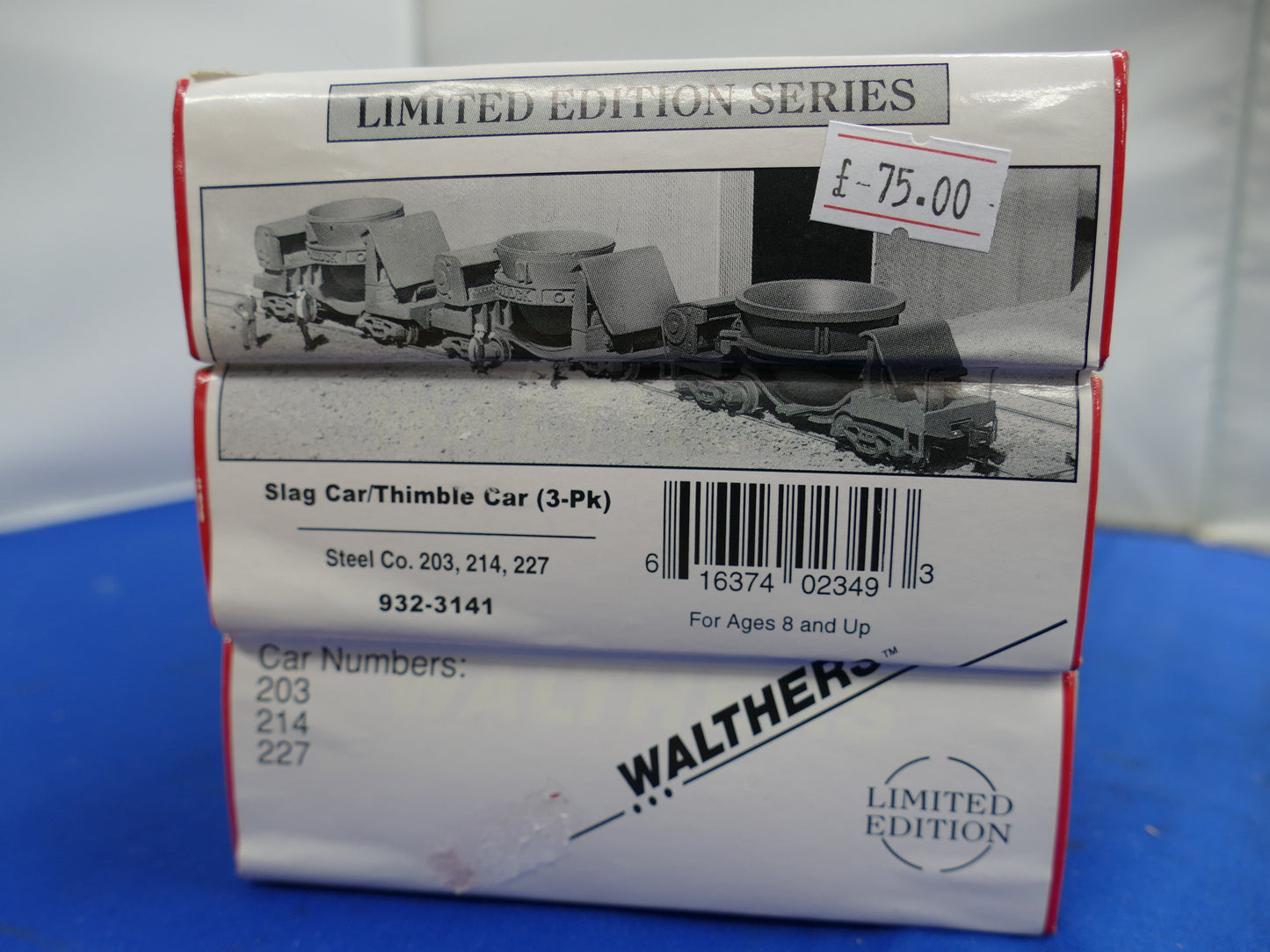 Walthers HO - Slag Car Kit Set of 3 (unused)