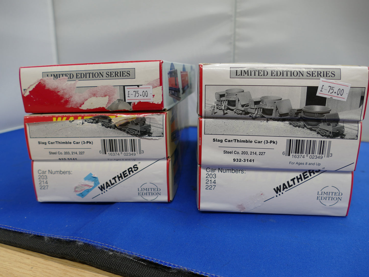 Walthers HO - Slag Car Kit Set of 3 (unused)