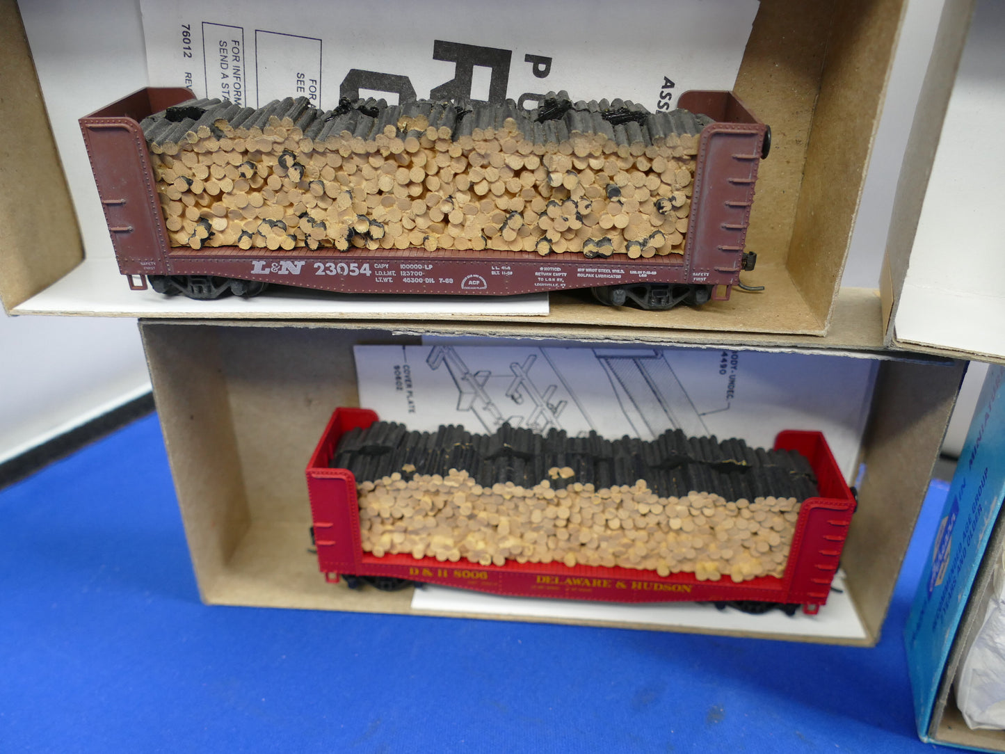 Athearn HO - Set 0f 5 Pulpwood Cars (used)