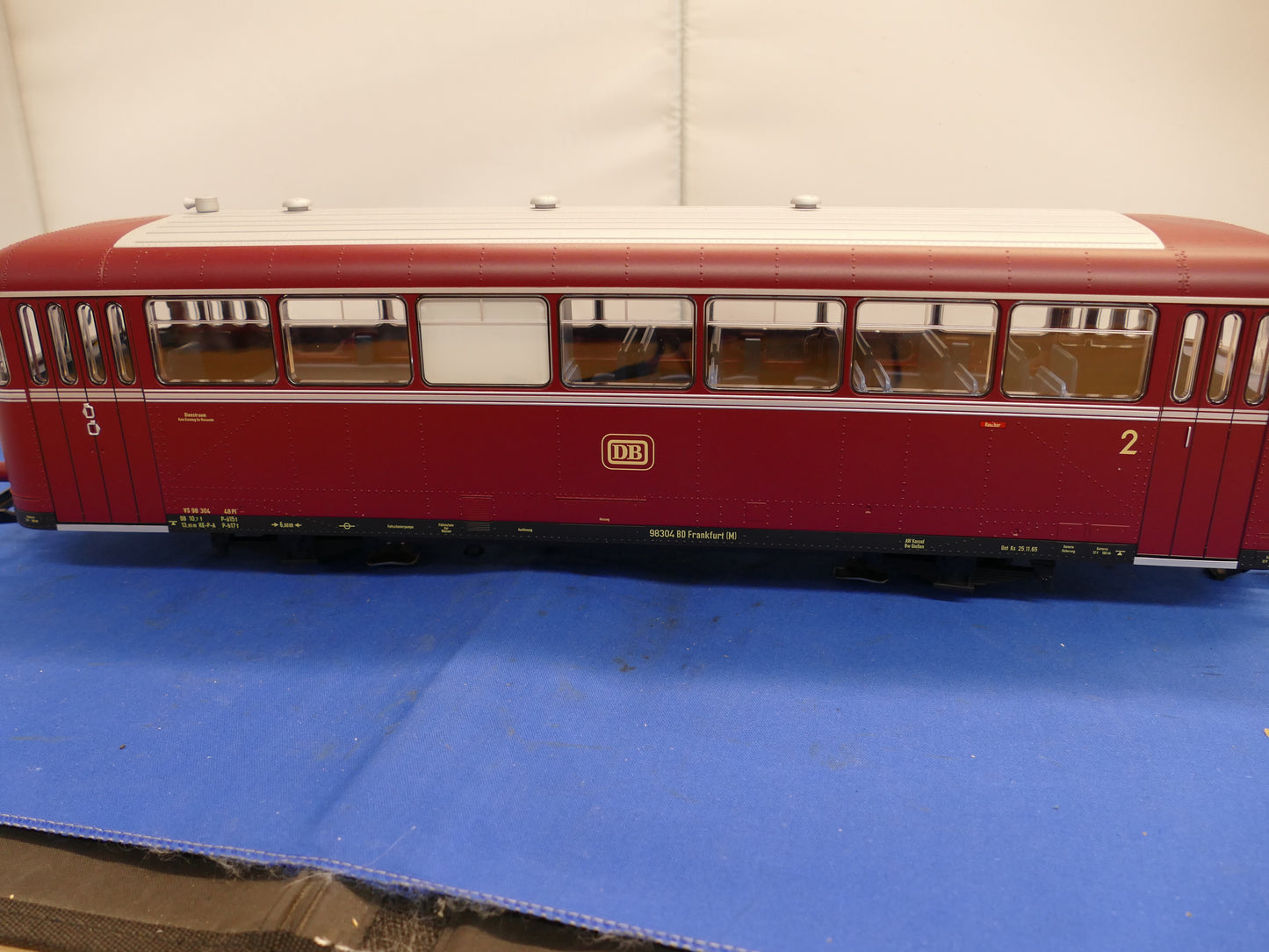 Piko 37300 Railbus & Trailer VT98 (used)