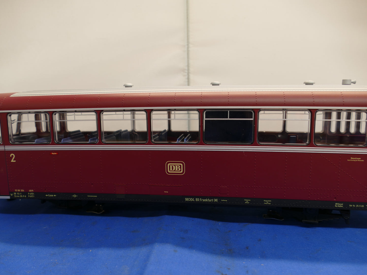 Piko 37300 Railbus & Trailer VT98 (used)