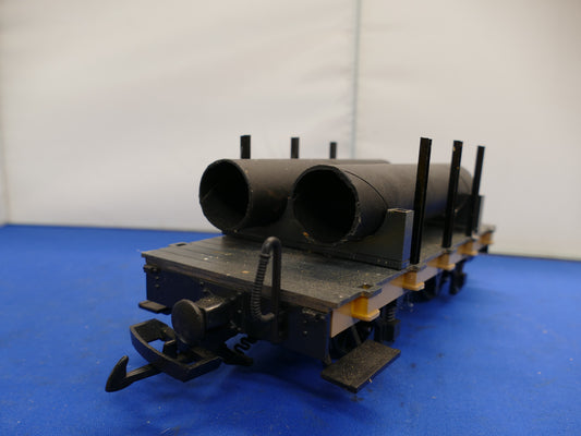 LGB 45000 Flat Wagon with Load (used)