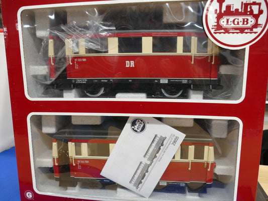 LGB 29655 DR Railcar & Control Car (used)