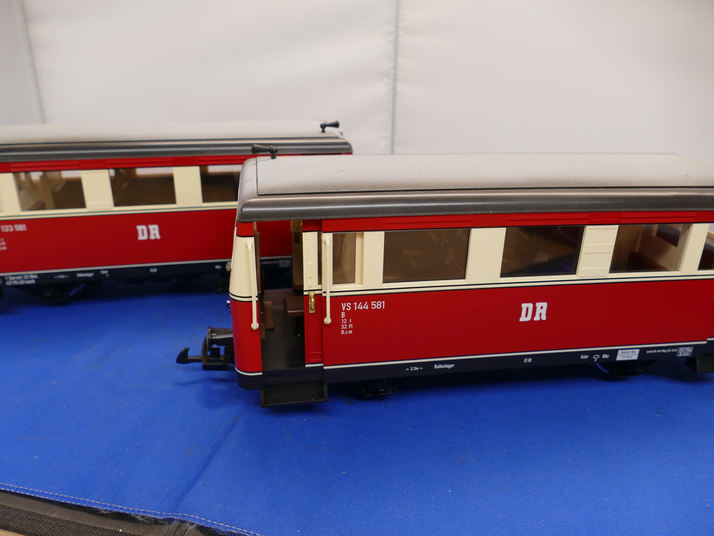 LGB 29655 DR Railcar & Control Car (used)