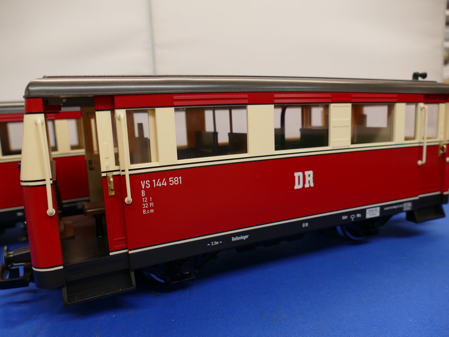 LGB 29655 DR Railcar & Control Car (used)