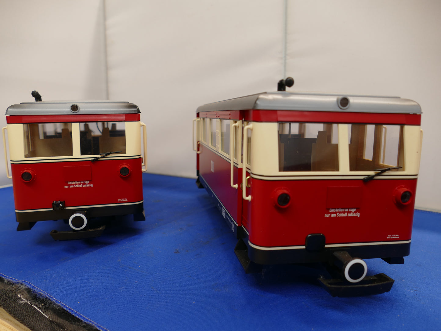 LGB 29655 DR Railcar & Control Car (used)