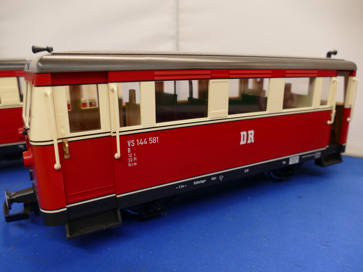 LGB 29655 DR Railcar & Control Car (used)