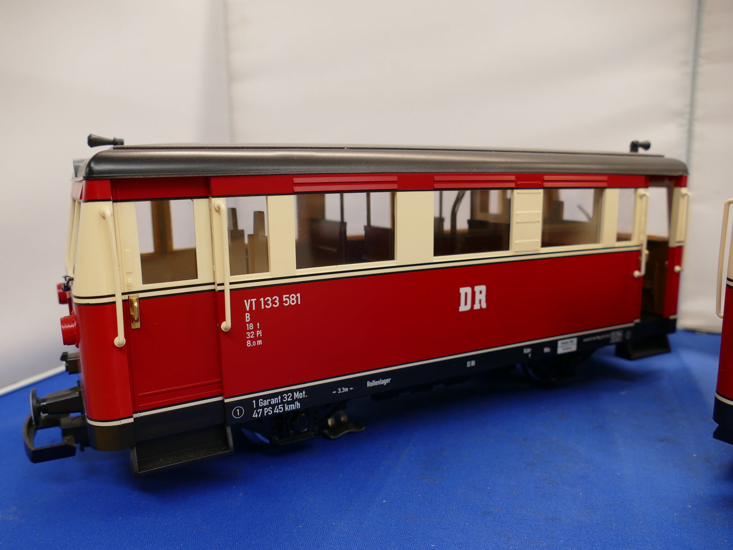 LGB 29655 DR Railcar & Control Car (used)