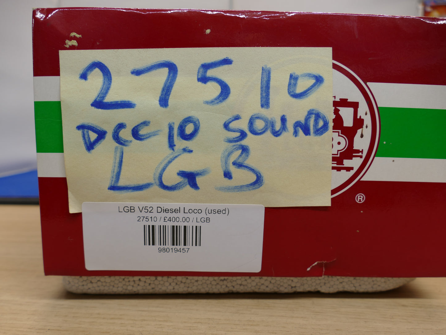 LGB 27510 Diesel Hydraulic Loco DB (used)