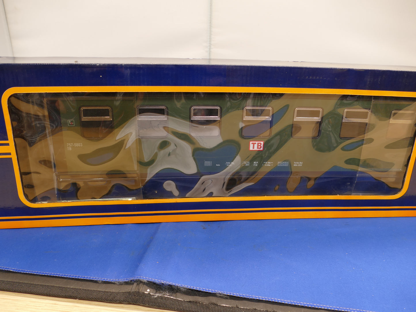 Train Bogie Coach Green (used)