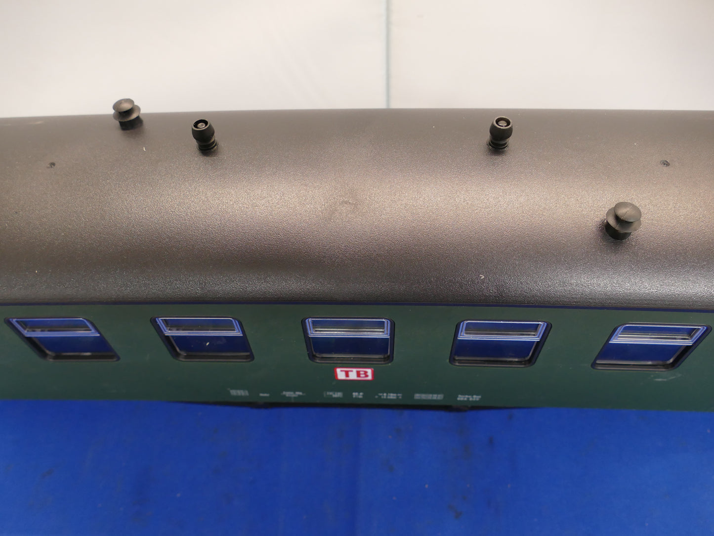 Train Bogie Coach Green (used)