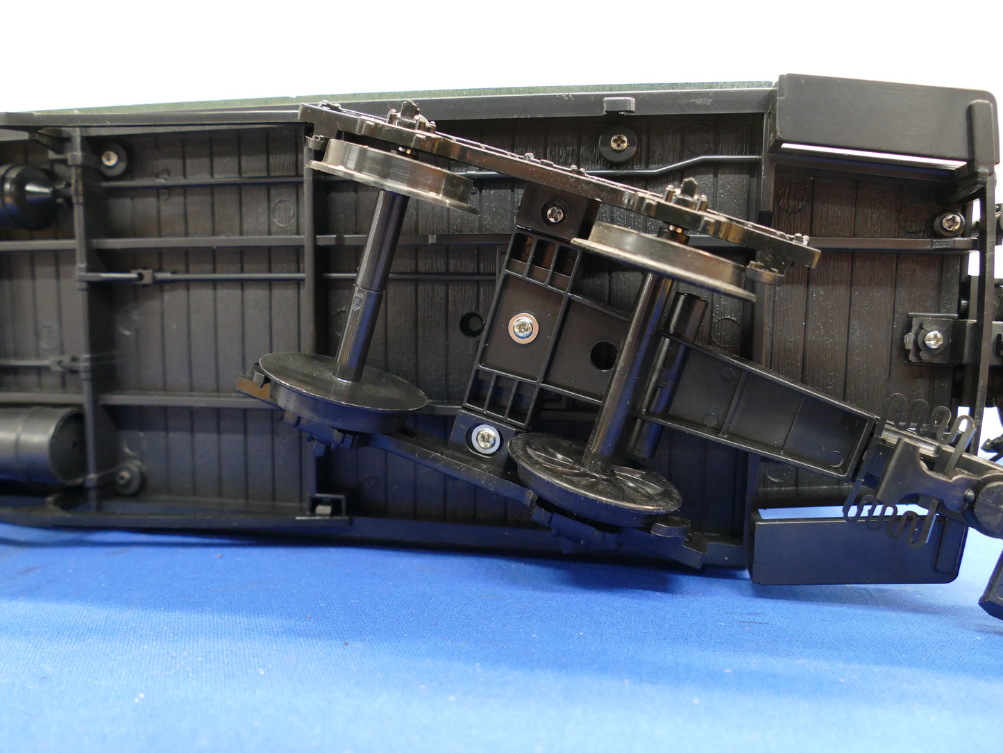 Train Bogie Coach Blue Repainted (used)