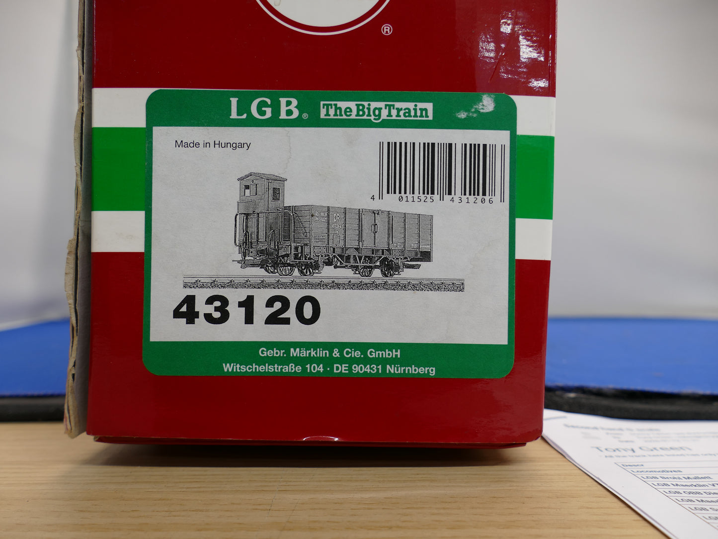 LGB DR High-Side Gondola, (used)