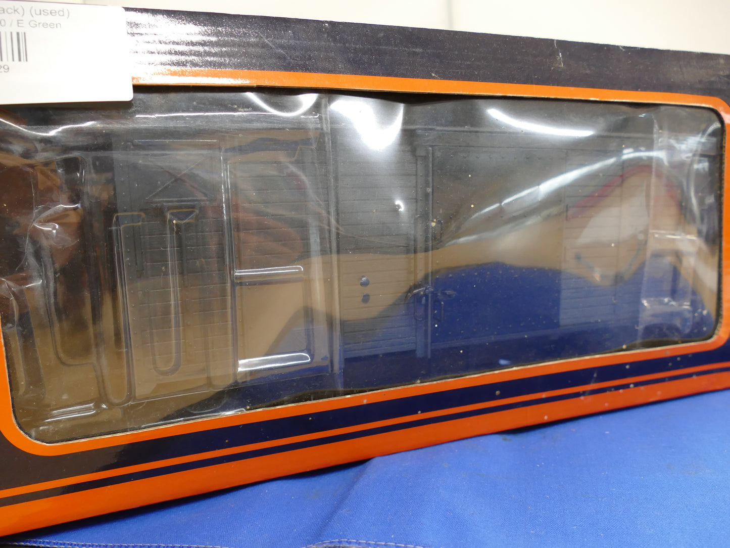 Train Box Van (Black) (used)