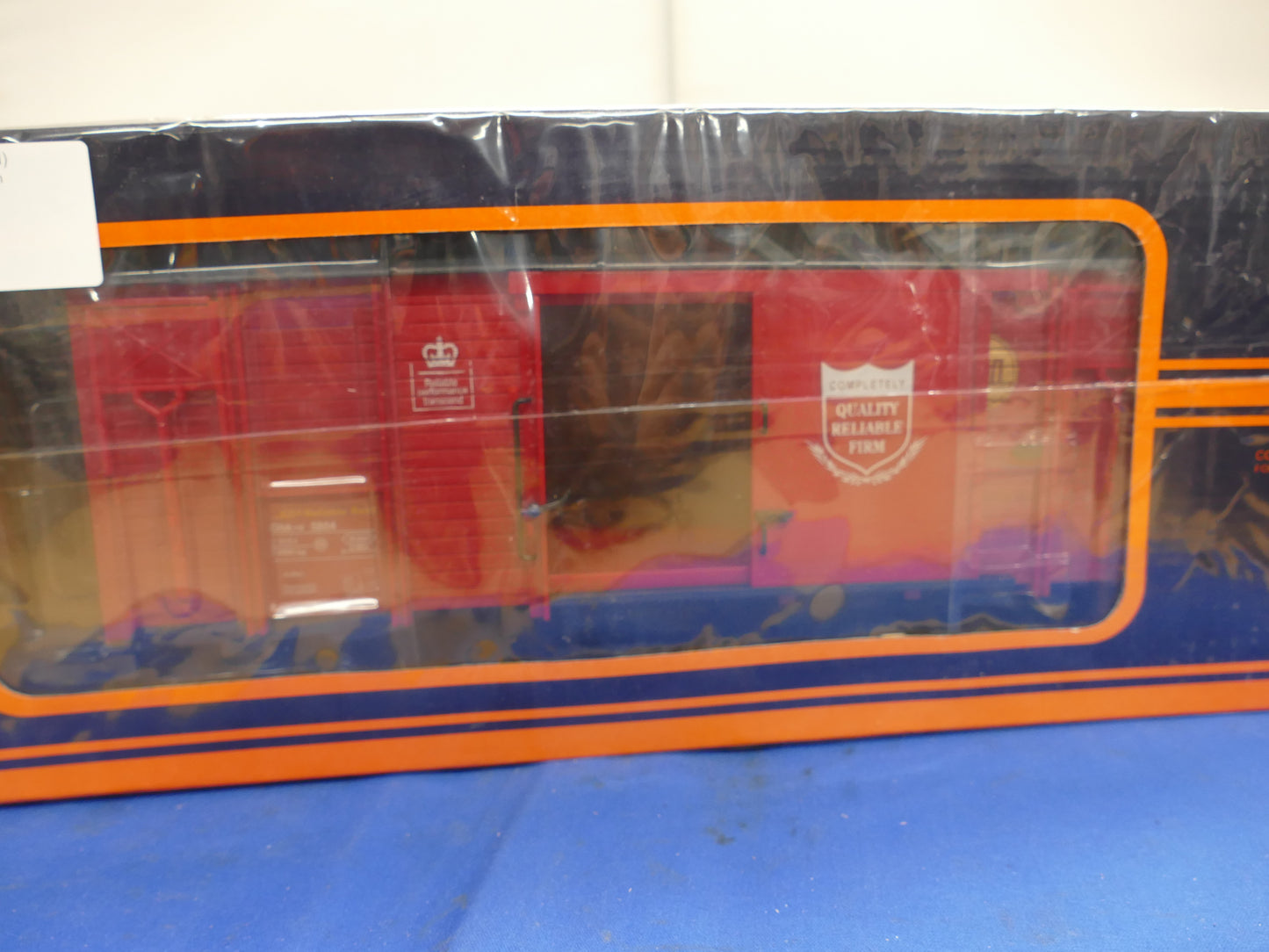 Train Box Van (Red) (used)