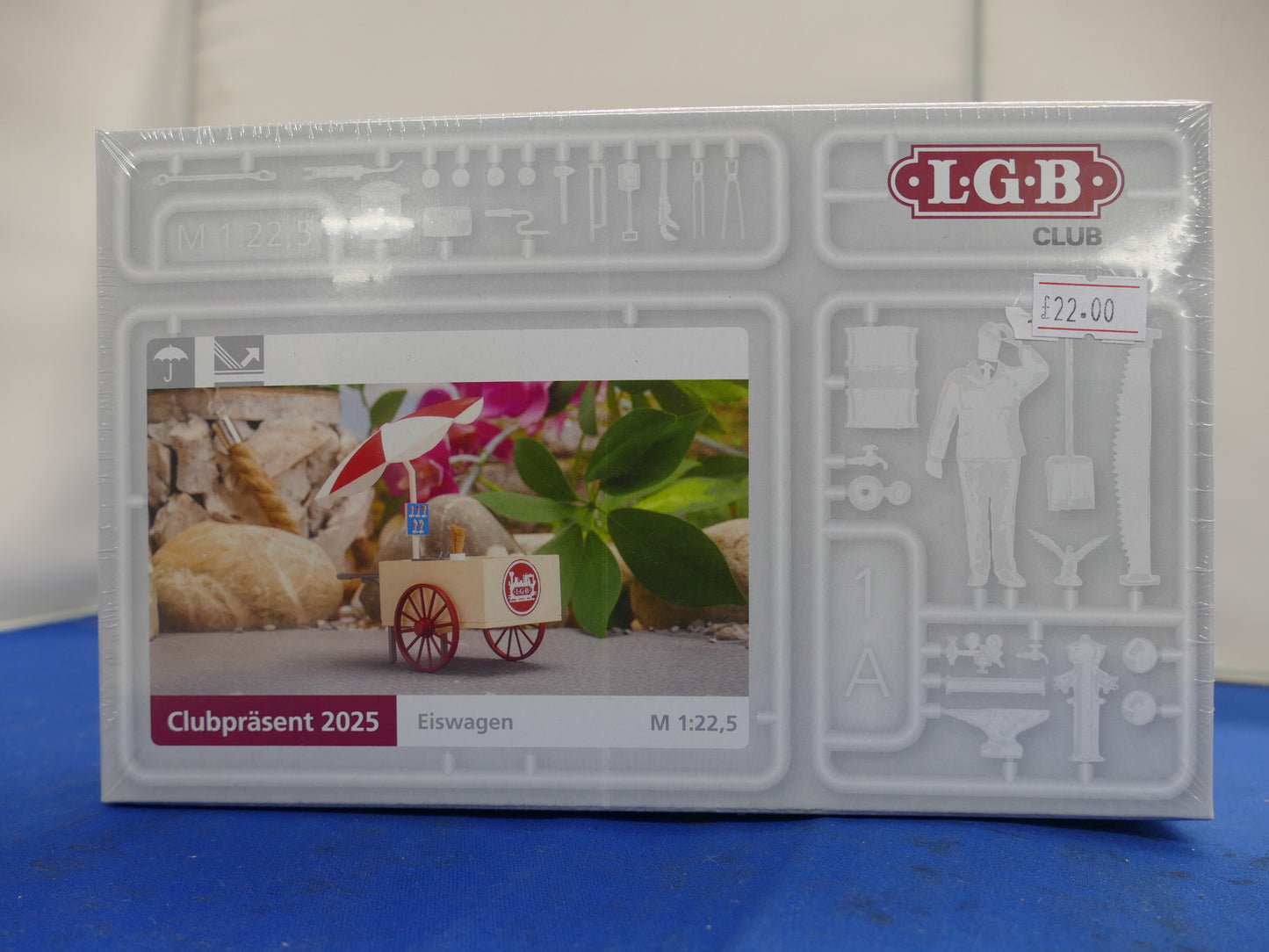 LGB Club Model - Ice Cream Trolley