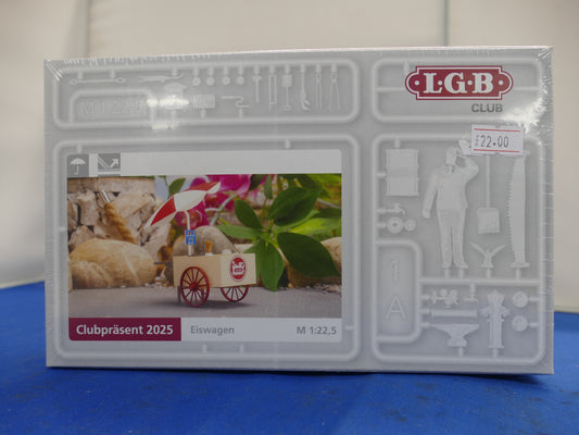 LGB Club Model - Ice Cream Trolley