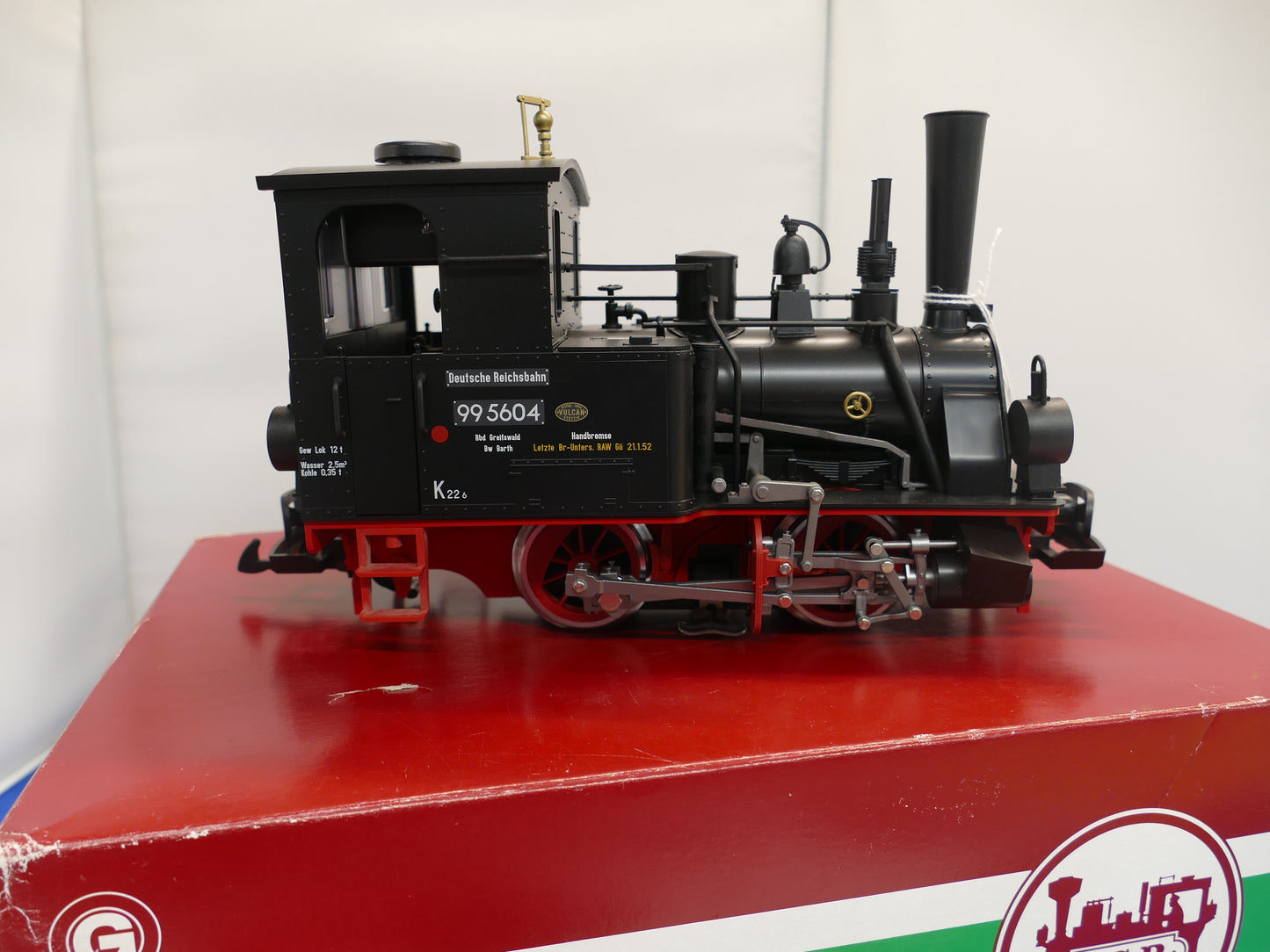 20180 LGB G Scale DR Ep3 Lenz steam loco