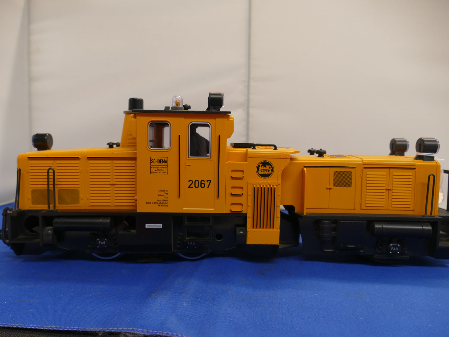 20670 LGB G Scale Track Cleaner Loco (used)