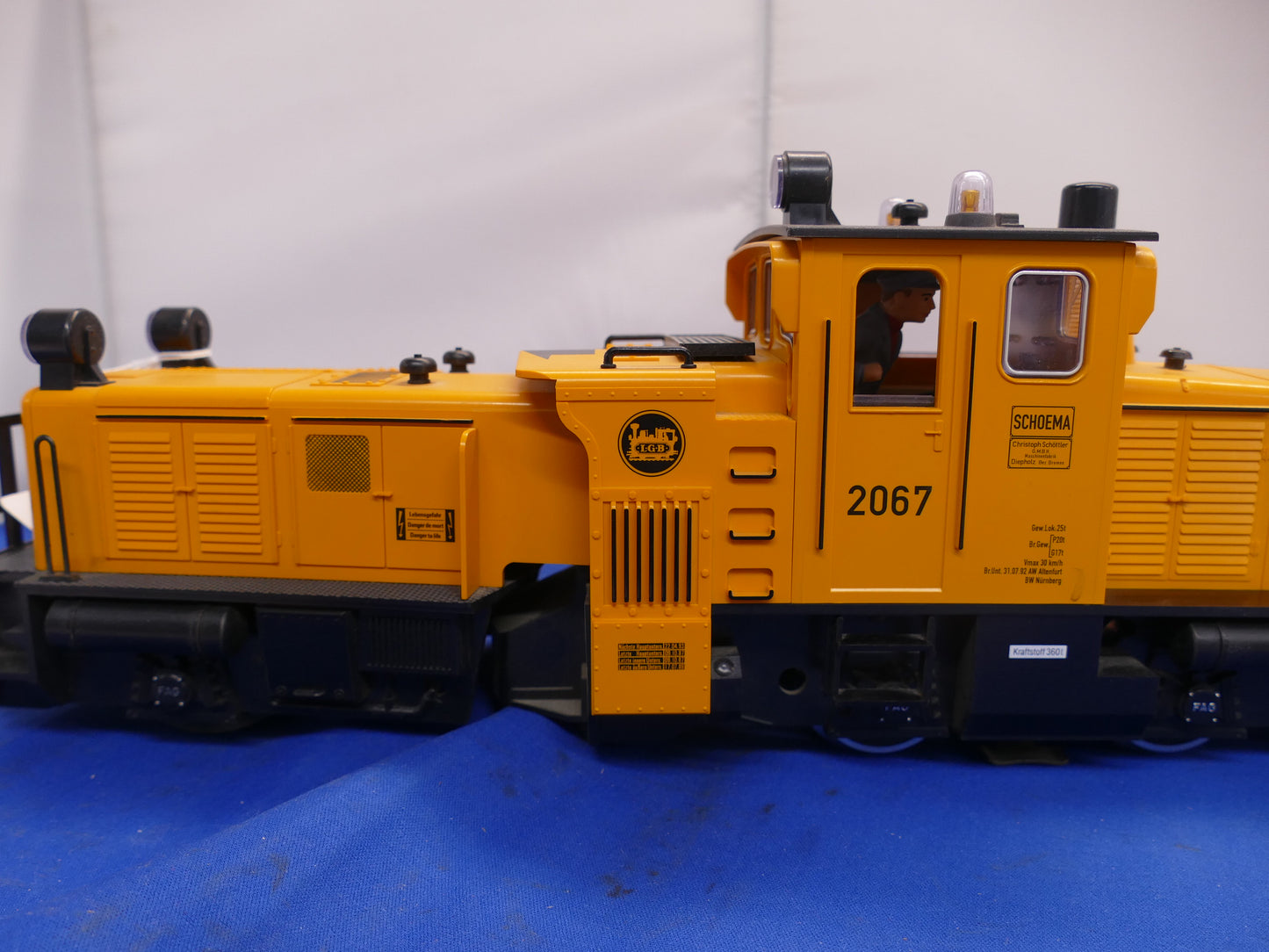 20670 LGB G Scale Track Cleaner Loco (used)