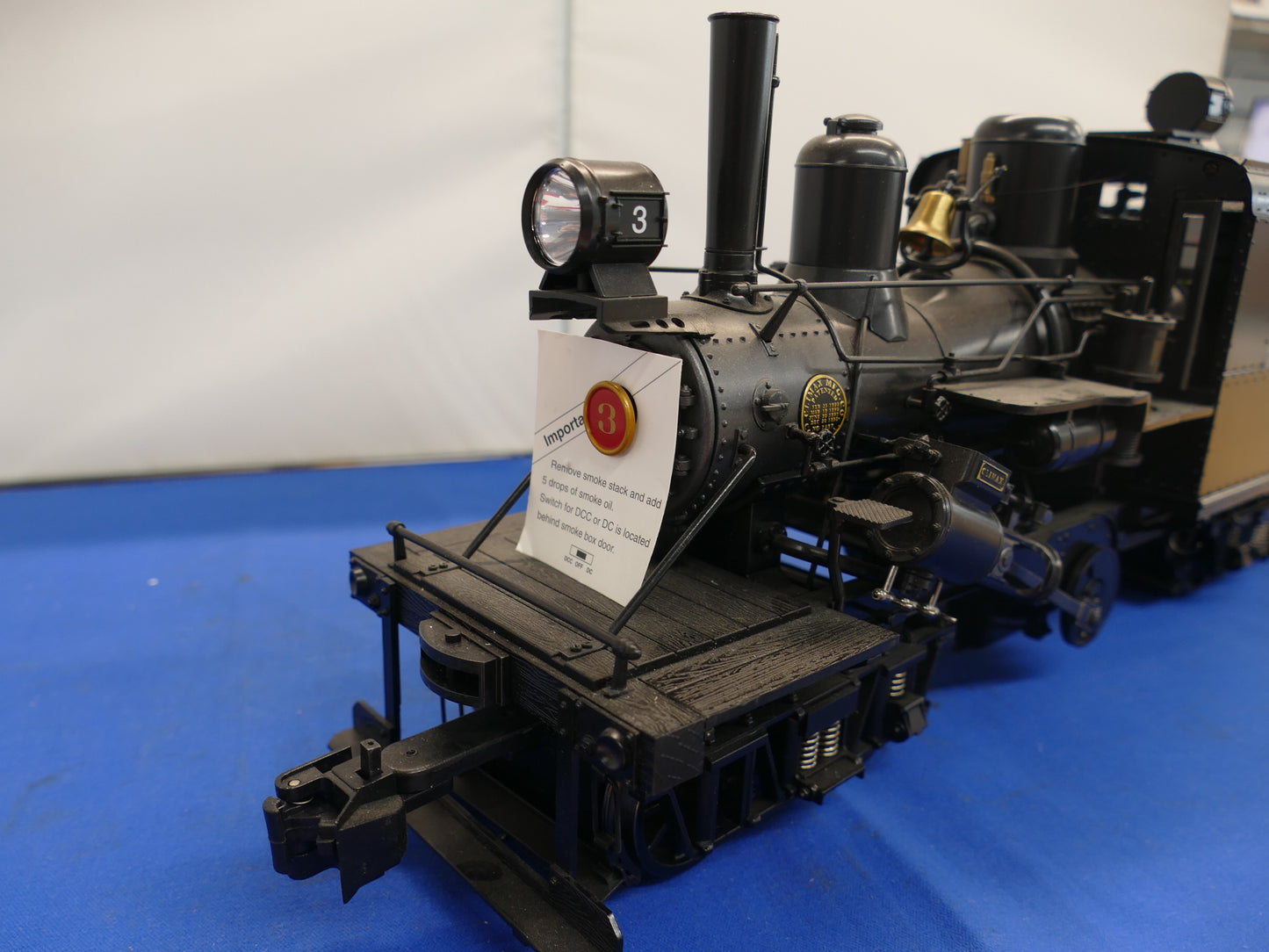 Bachmann Spectrum G Scale - Climax Two-Truck - Elk River Coal & Lumber (used)