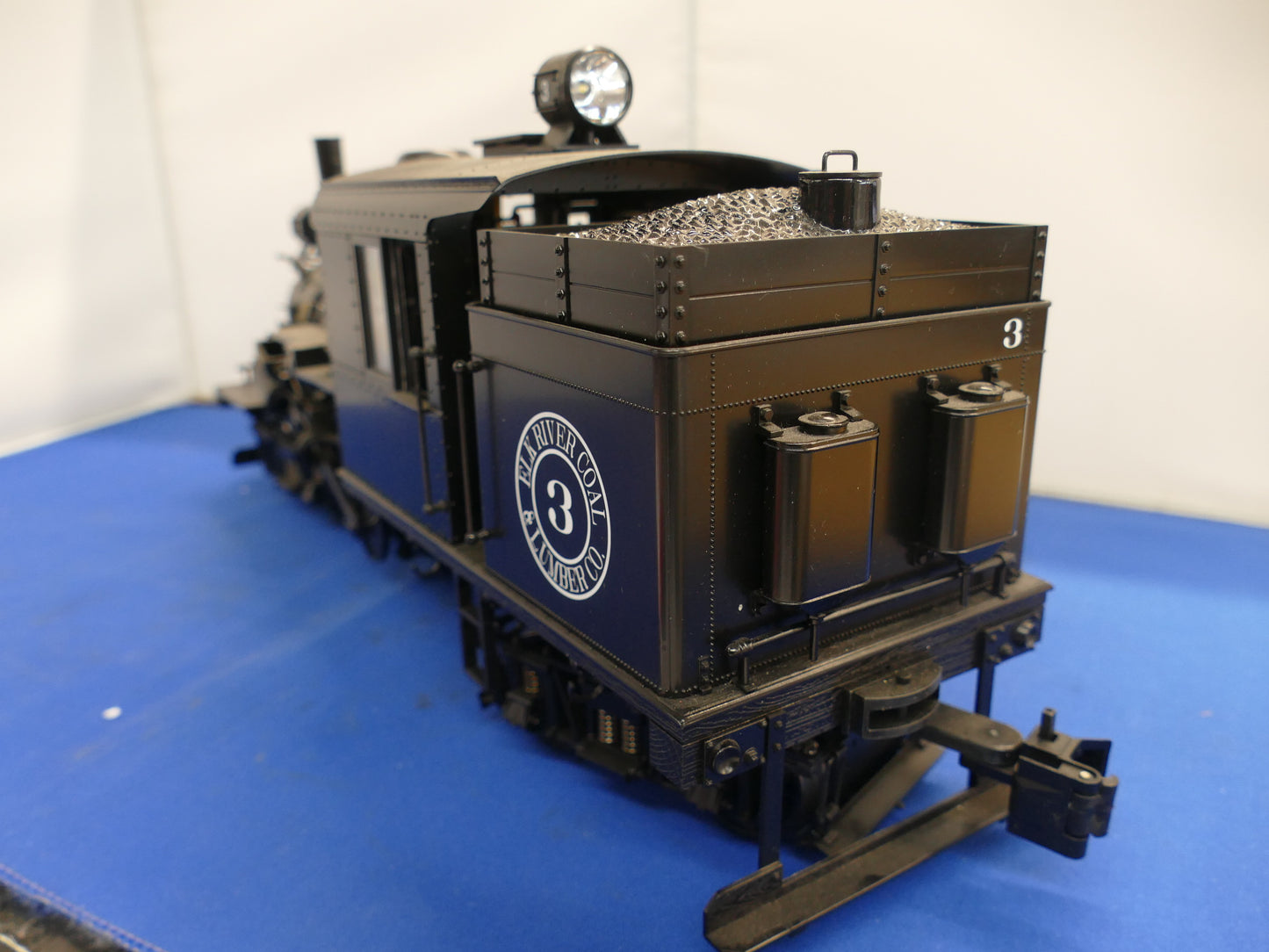 Bachmann Spectrum G Scale - Climax Two-Truck - Elk River Coal & Lumber (used)