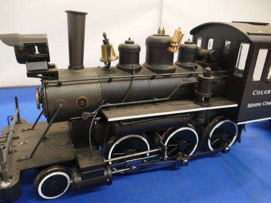 Bachmann Spectrum G Scale - Colorado Mining Baldwin 2-6-0 Mogul (used)