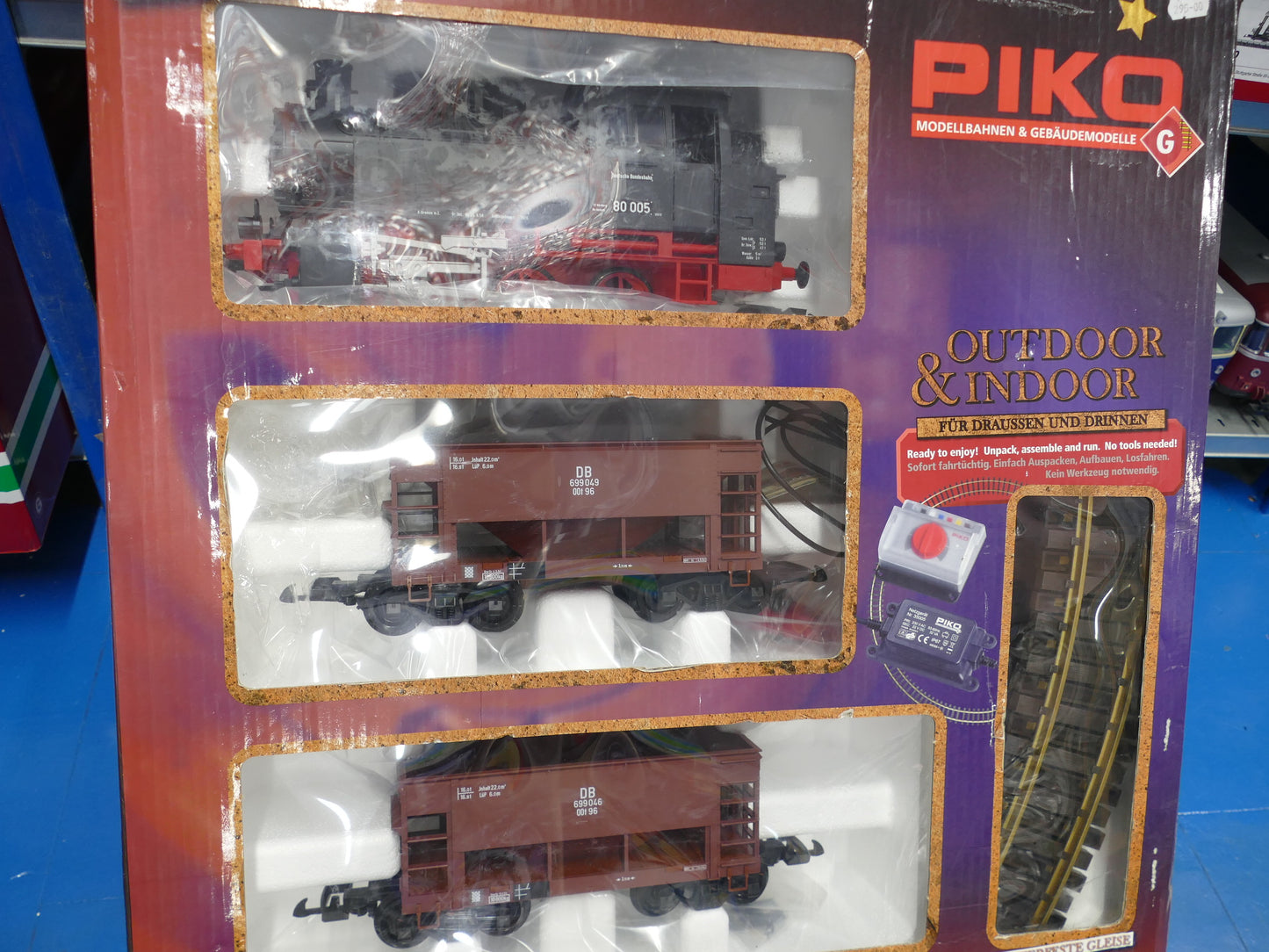 PIKO G Scale DB BR80 Ore Starter Set - 37100 (used)