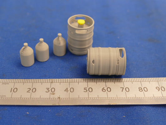 3D Collection - Barrels & Jugs