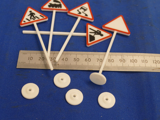 3D Collection - 5 Road Signs