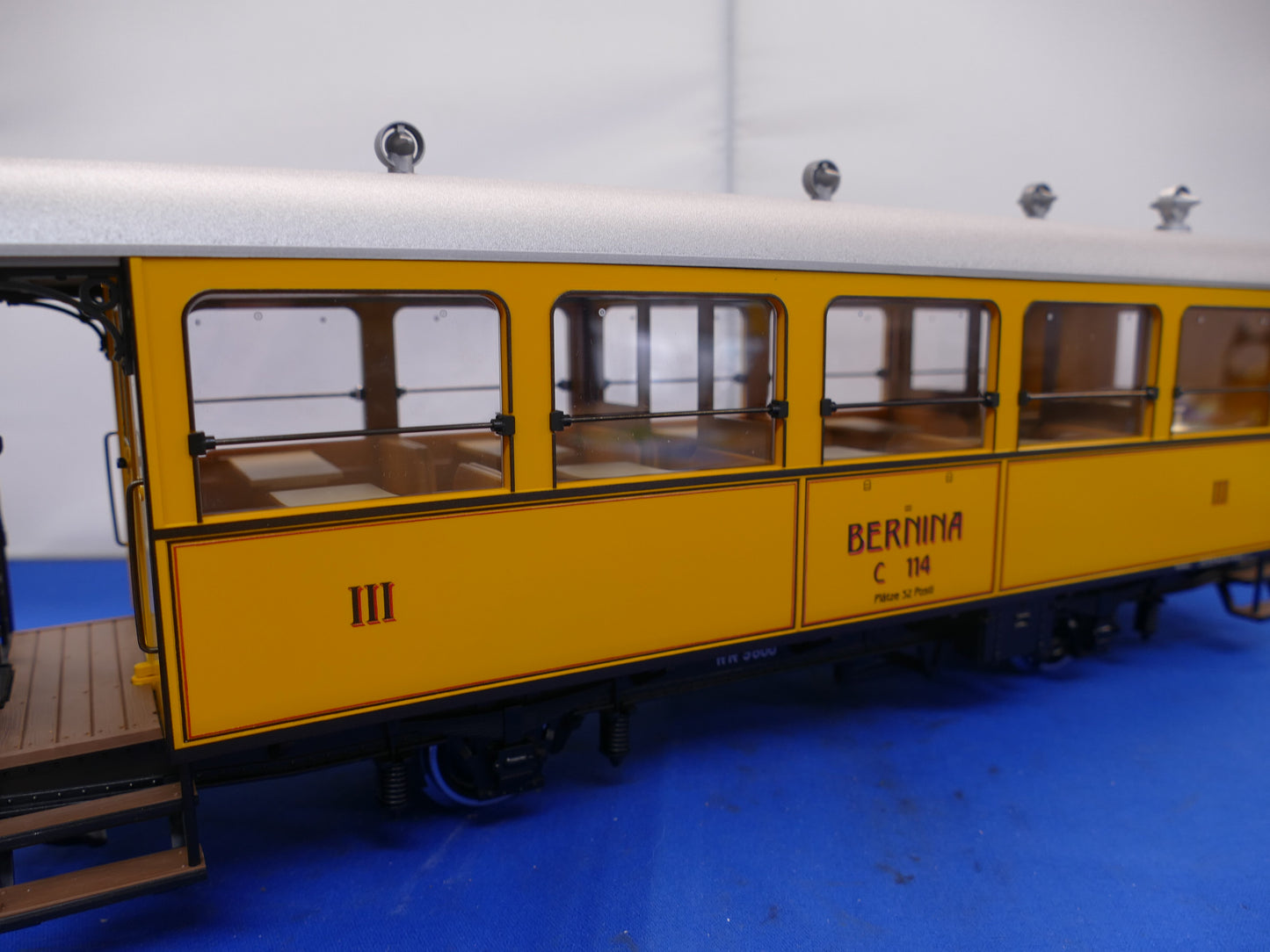 LGB G Scale RhB Bar Car, Car Number C 114 30563 (used)