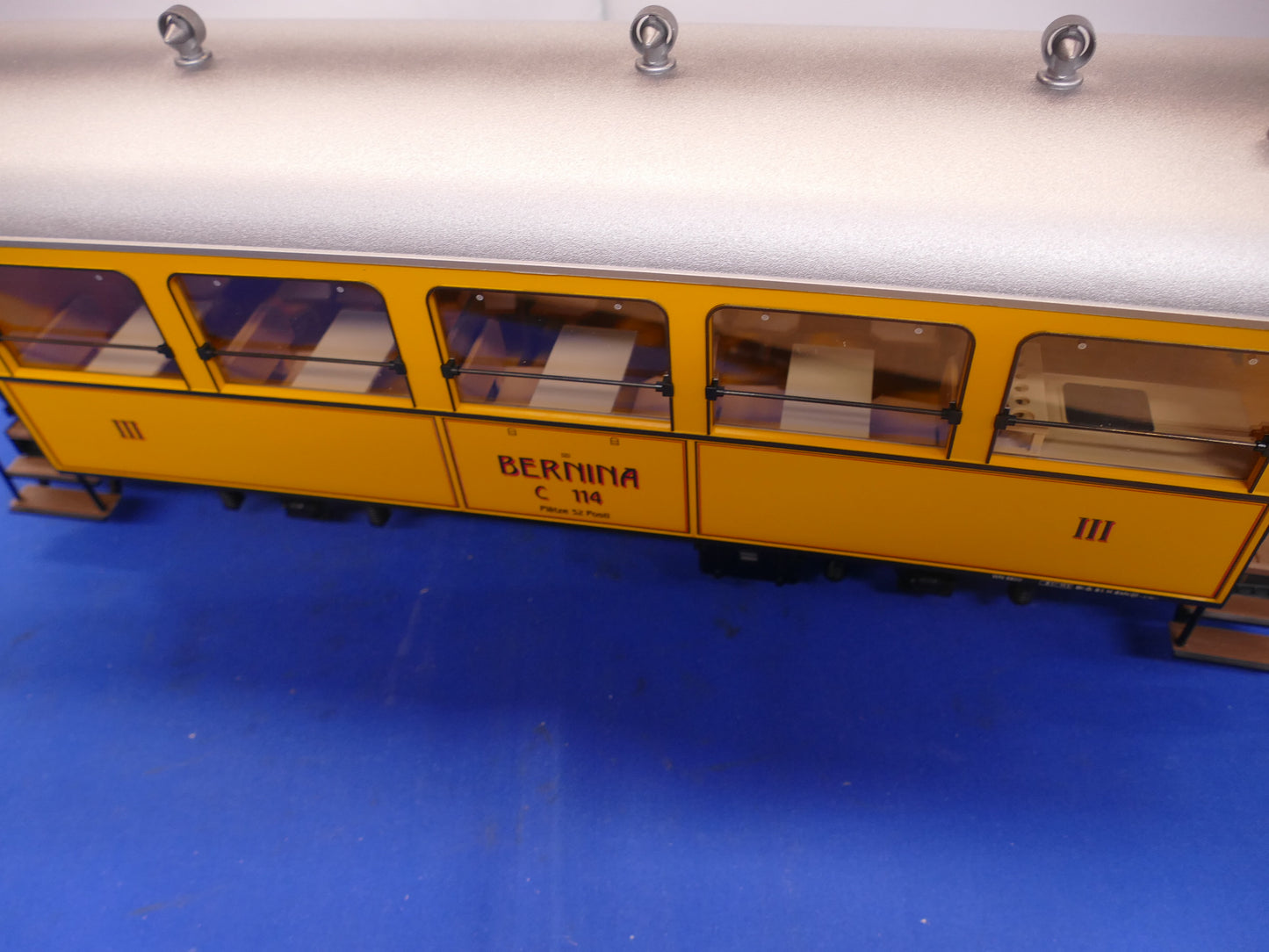 LGB G Scale RhB Bar Car, Car Number C 114 30563 (used)