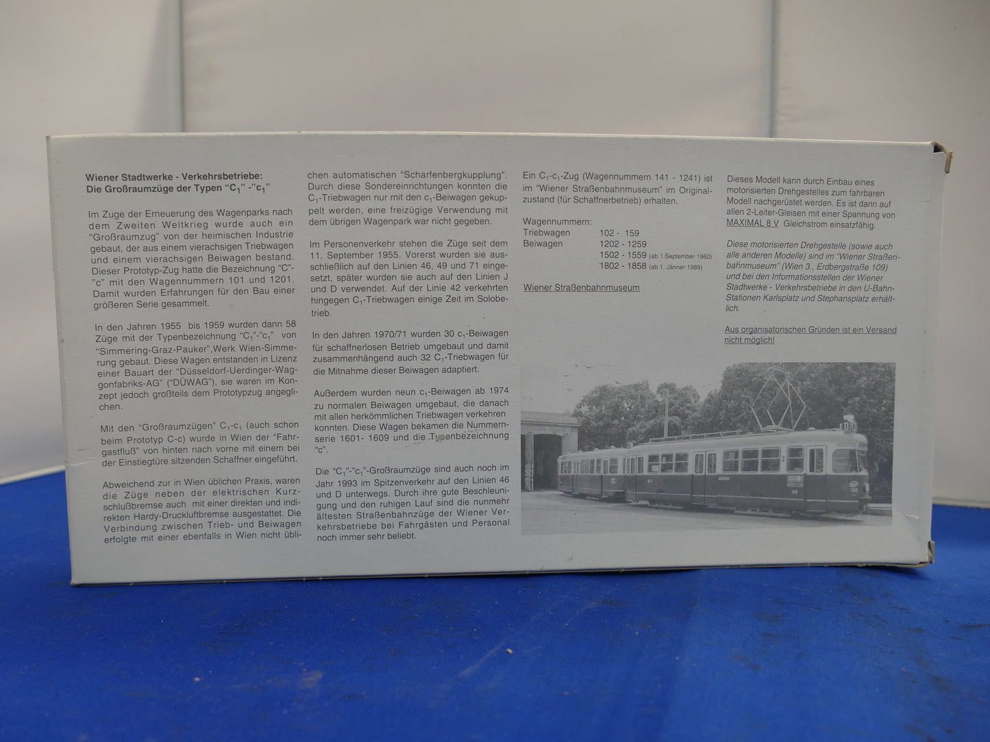 Baugrosse OO/HO Unpowered Tram (used)