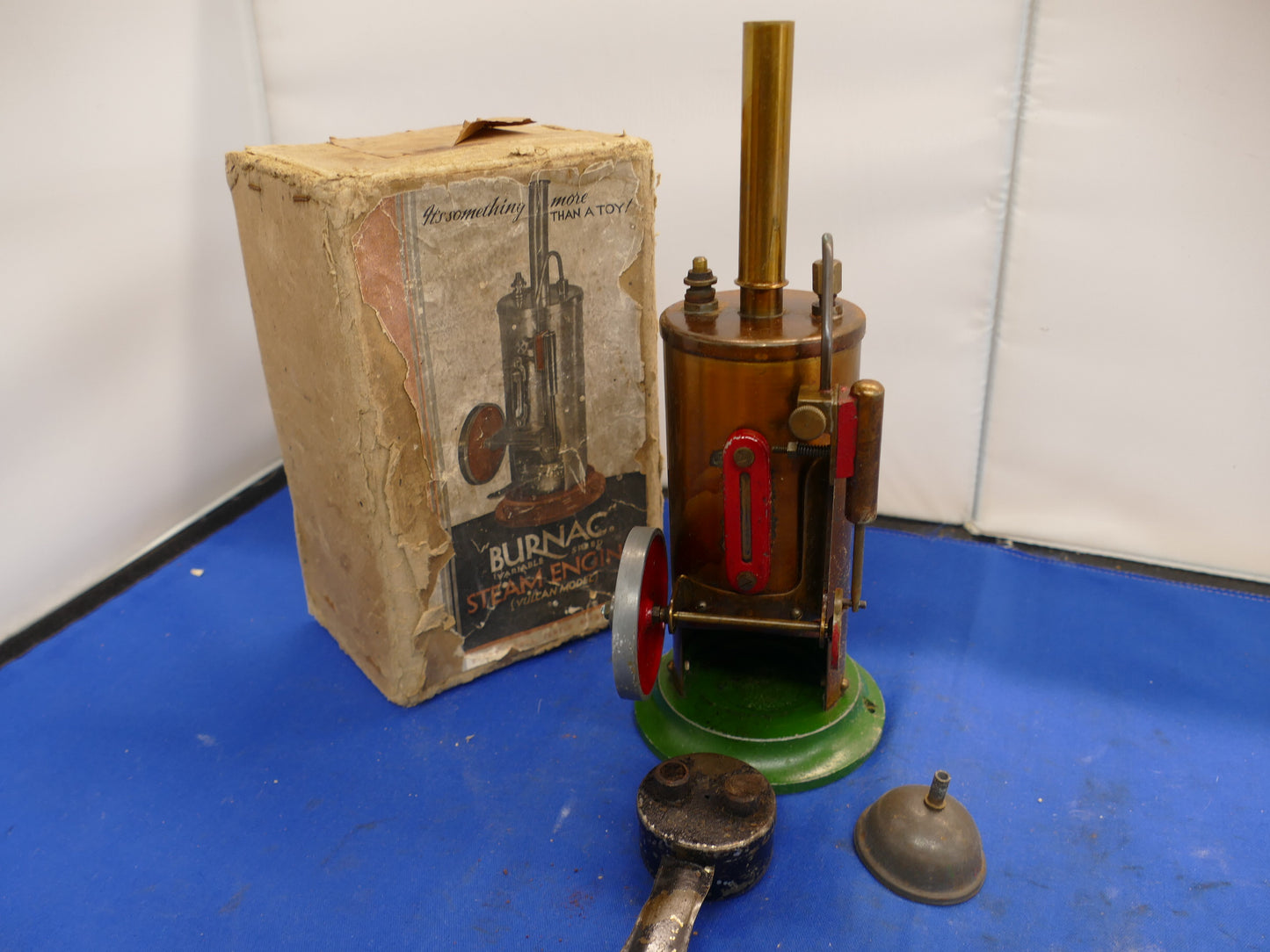 Burnac Static Live Steam Model Engine (used)