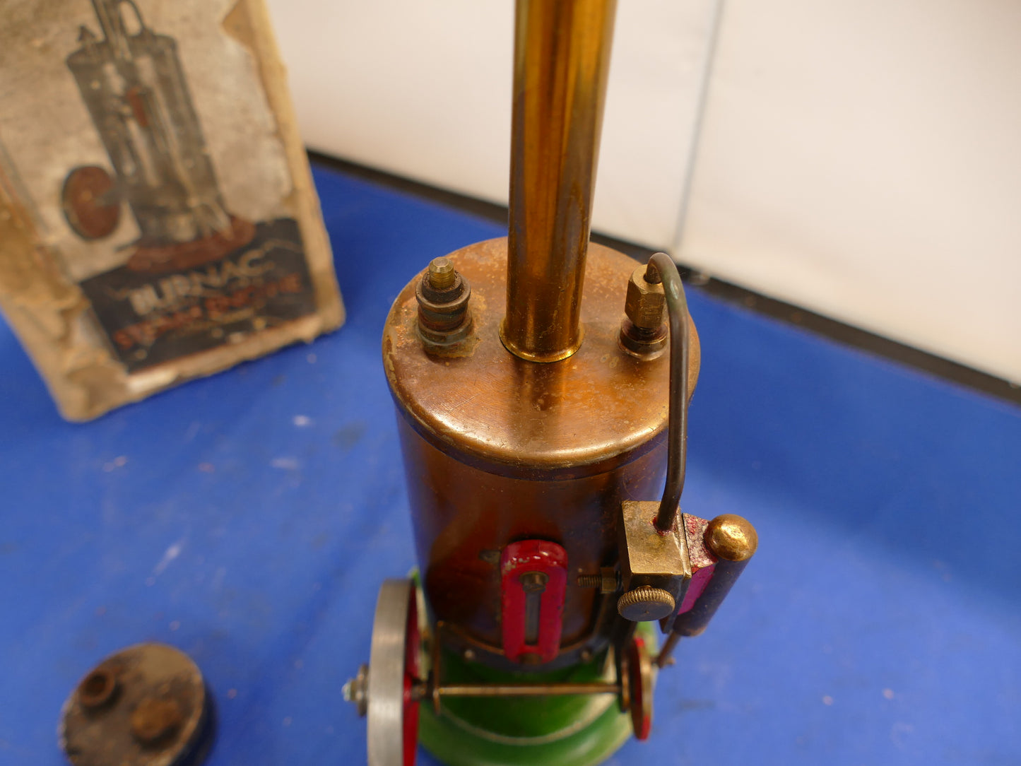 Burnac Static Live Steam Model Engine (used)