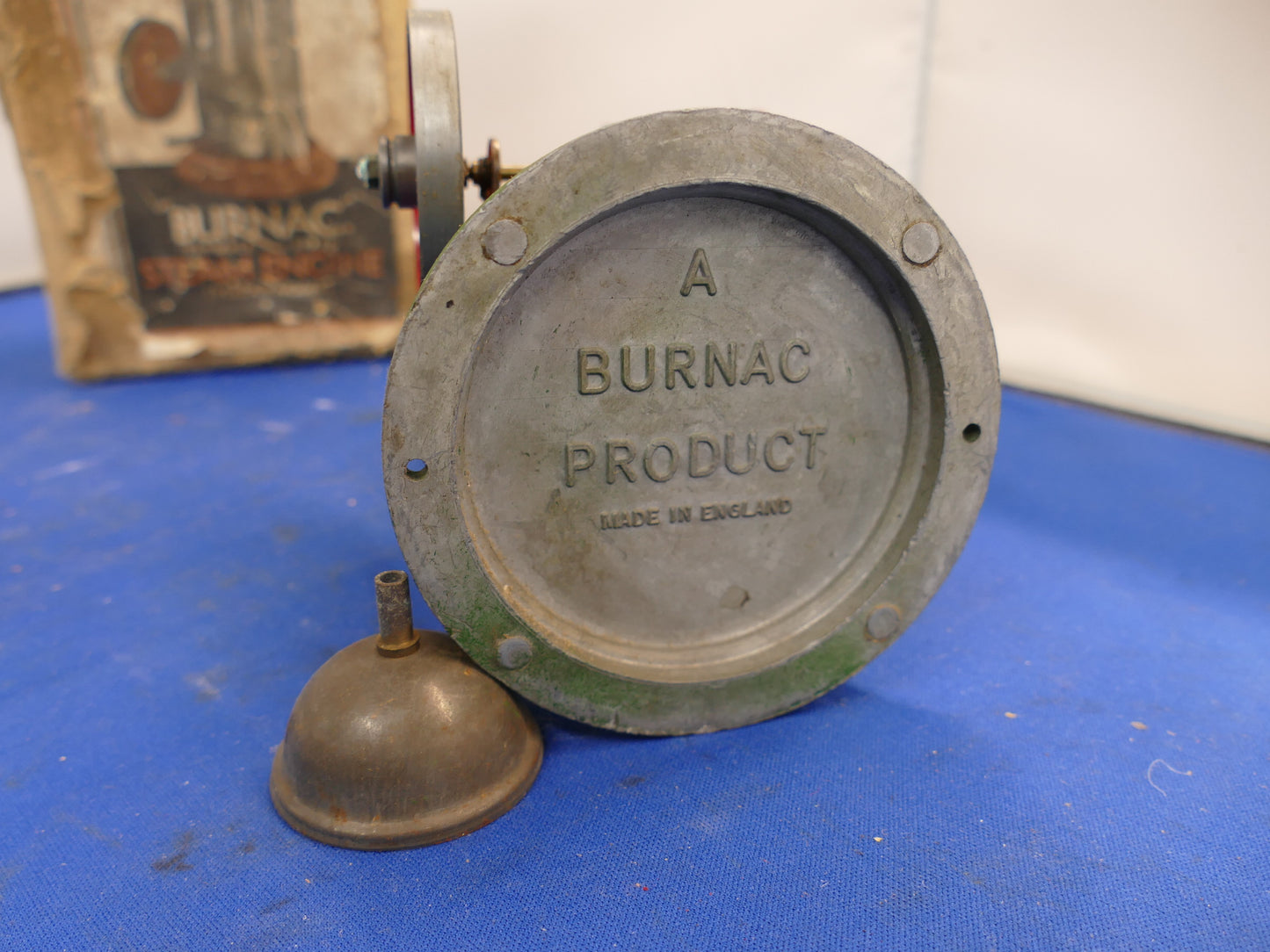 Burnac Static Live Steam Model Engine (used)