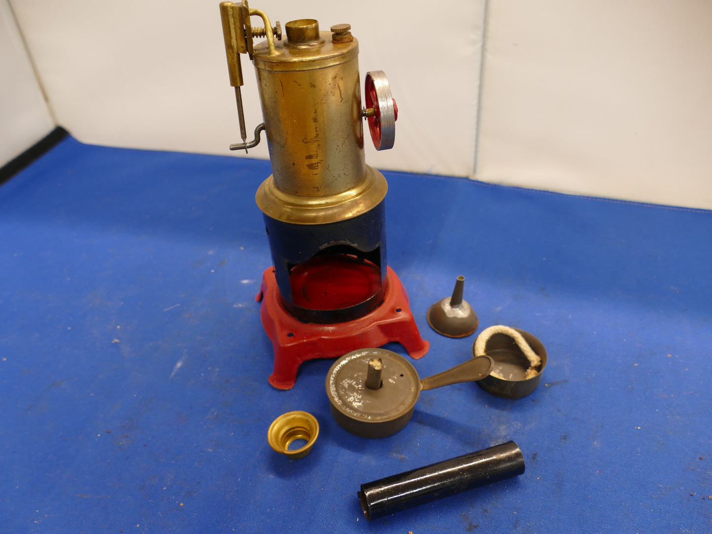 German Static Live Steam Model Engine (used)