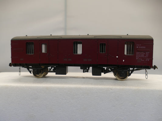 Hornby OO (Lima) BR Maroon 4 wheel Coach (used)
