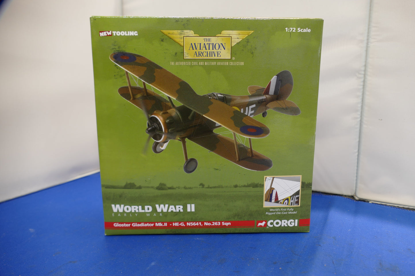 Corgi Gloster Gladiator 263 Sqdrm (pre owned)