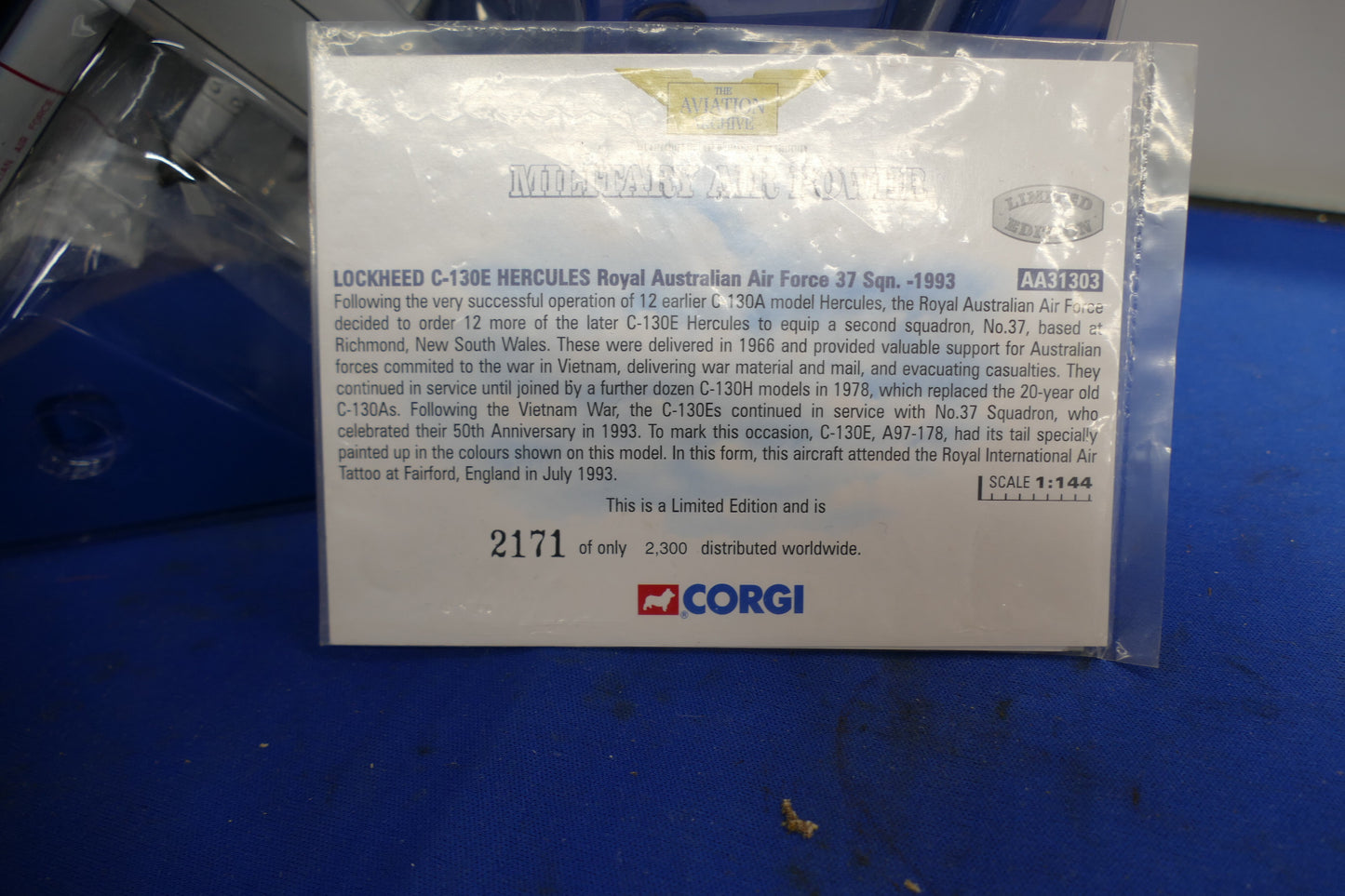 Corgi Lockheed C-130E Hercules RAAF (pre owned)
