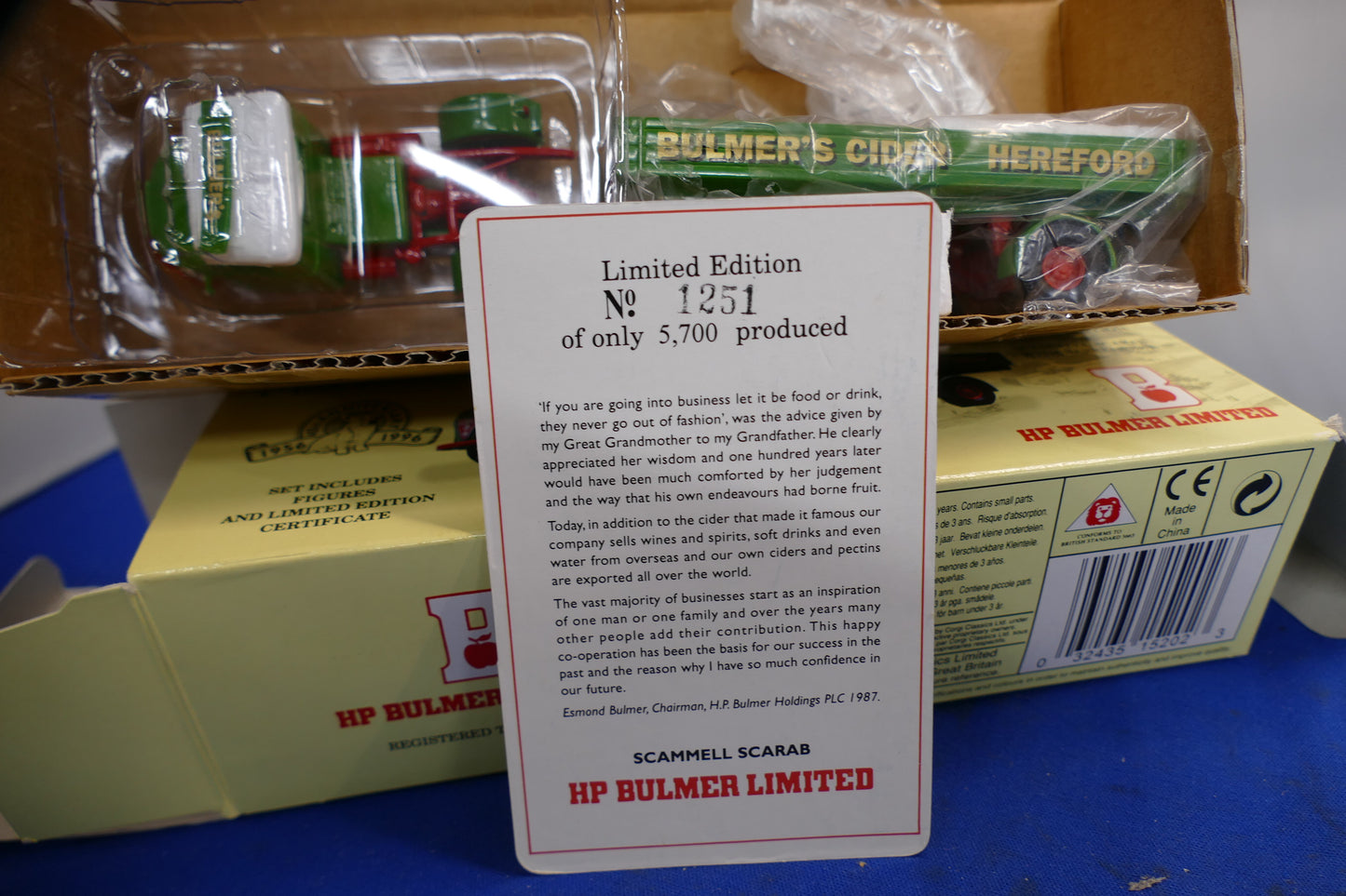 Corgi Scammell "Bulmer Cider" (pre owned)