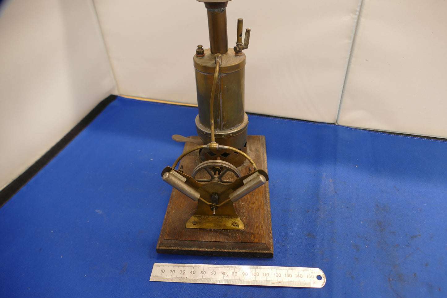 C.K. Vertical Live Steam Engine V Twin (used)