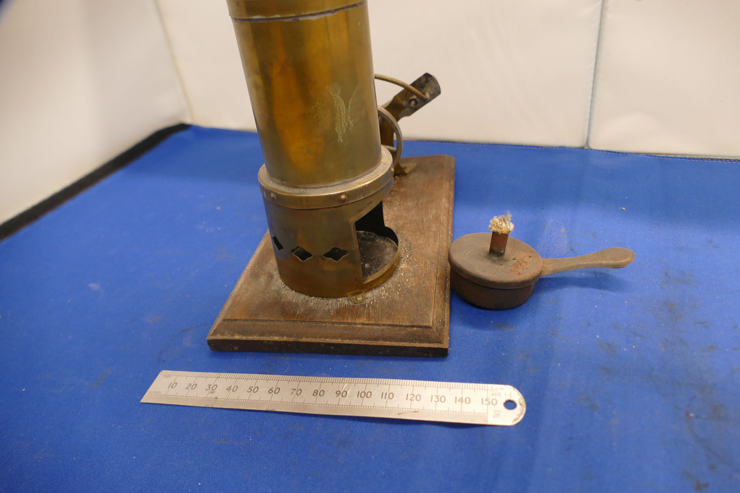 C.K. Vertical Live Steam Engine V Twin (used)