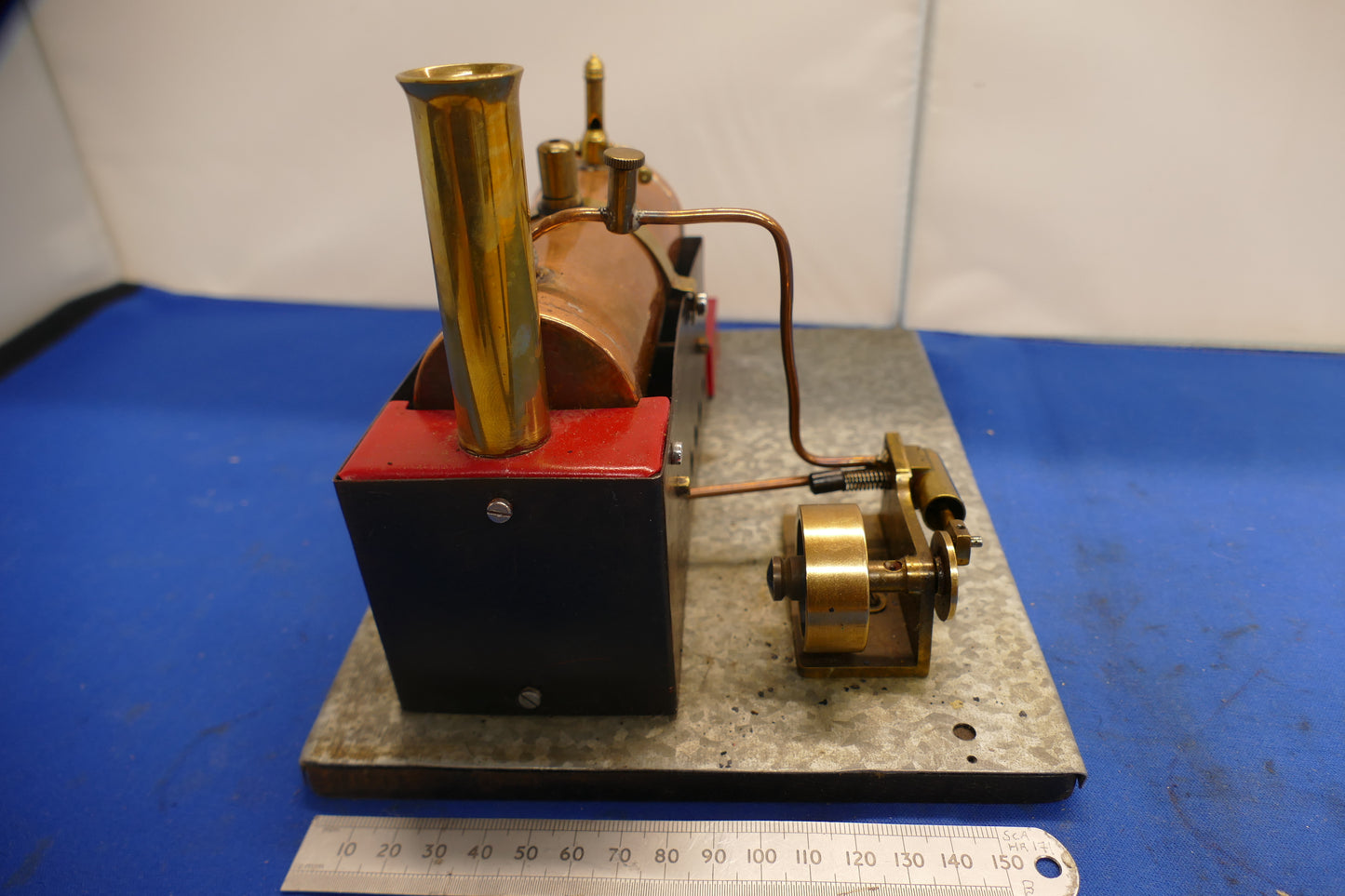 Copper Horizontal Live Steam Engine